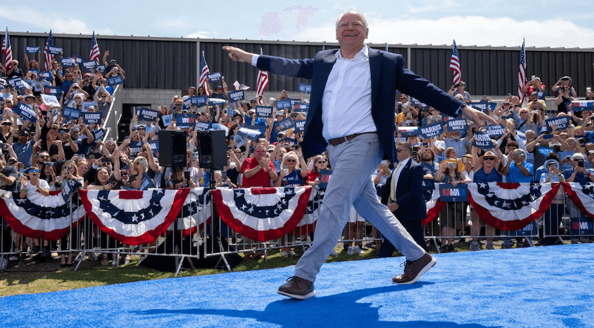 Harris Campaign Nervous to Use Tim Walz—For a Surprisingly Amusing Reason