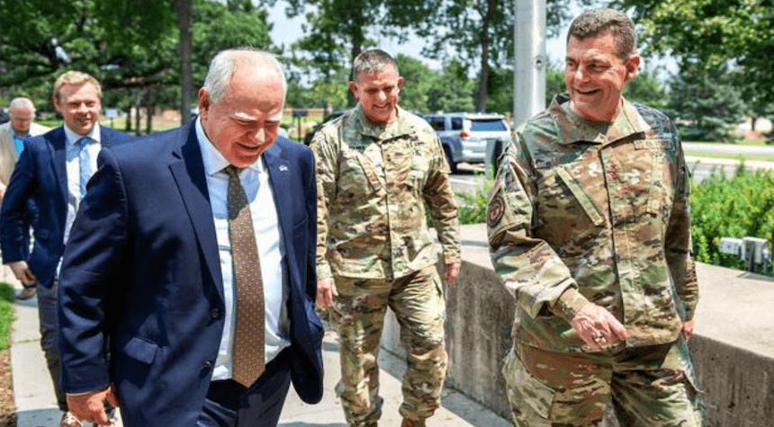 Tim Walz Ridicules National Guard Troops as '19-Year-Old Cooks' While Refusing Minneapolis Deployment