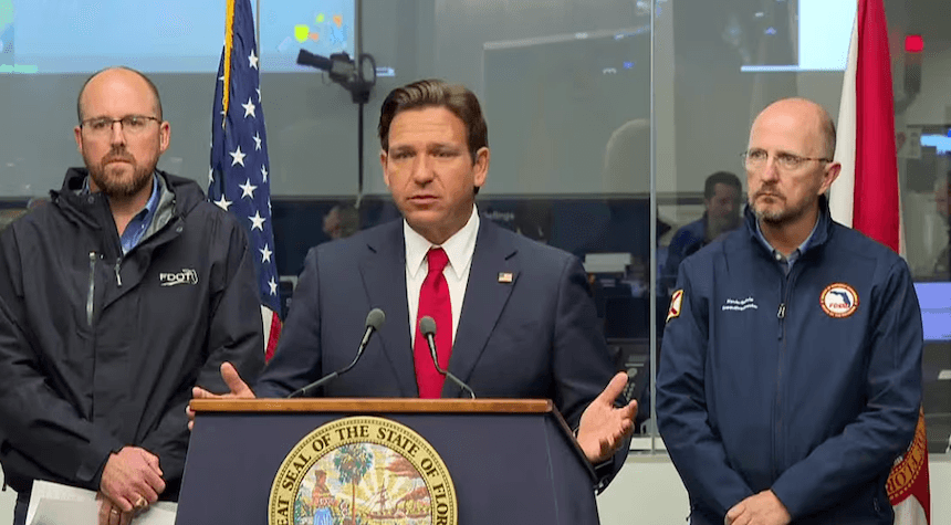 Ron DeSantis Shuts Down Political Games as Reporter Tests Him During Hurricane Milton Briefing