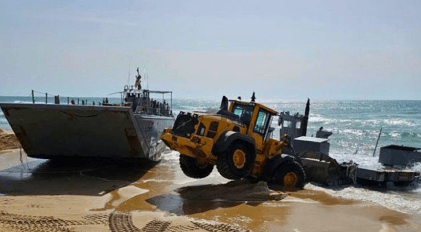 Exclusive: Insider Reports Claim Joe Biden's Gaza Pier Puts Troops' Lives at Risk for a 'Photo-Op'