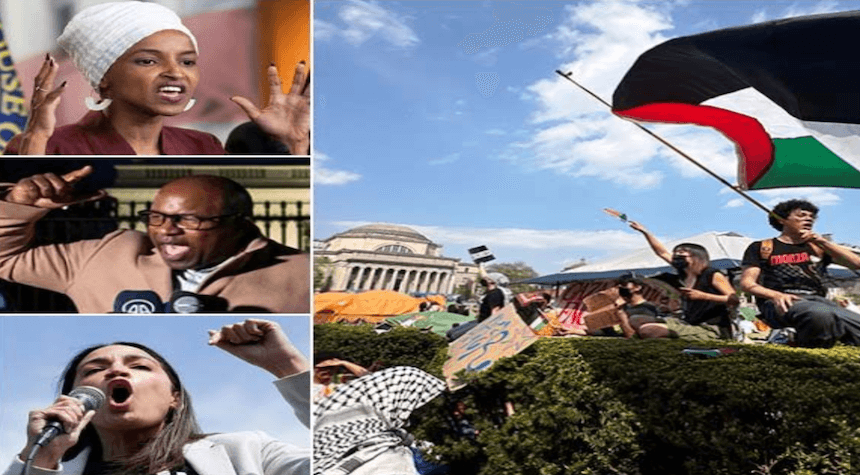 Students Sue Leftist 'Squad' Members for ‘Inciting’ Anti-Israel Protests at Columbia University