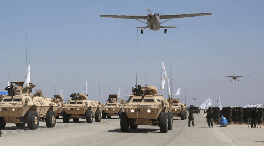 Taliban Marks 3rd Anniversary of Takeover with Parade Showcasing U.S. Equipment Left Behind by Biden-Harris